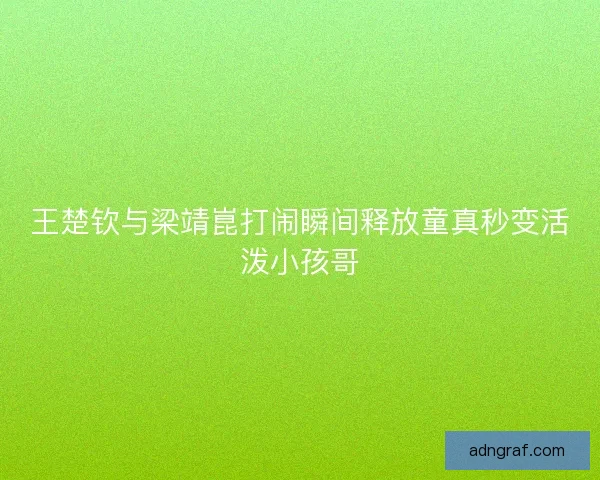 王楚钦与梁靖崑打闹瞬间释放童真秒变活泼小孩哥
